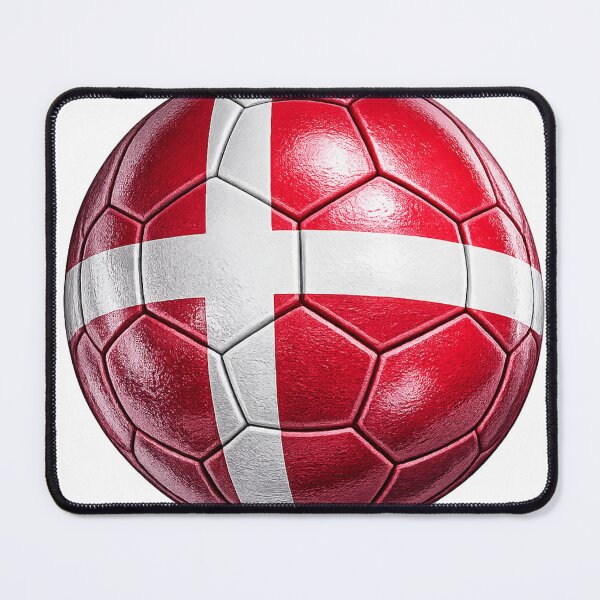 Item preview, Denmark Football Flag Design designed and sold by redsharkuk.