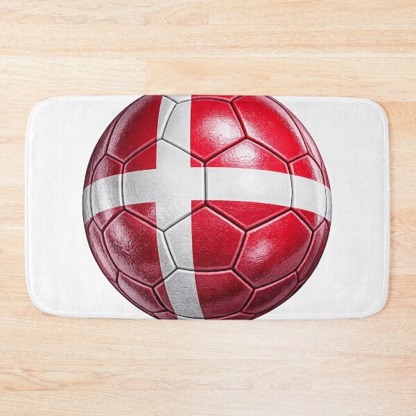 Item preview, Denmark Football Flag Design designed and sold by redsharkuk.