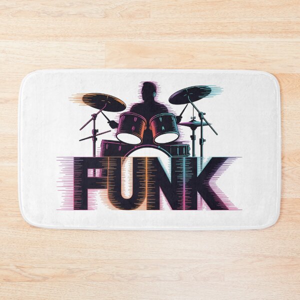 Item preview, Funk Drummer Rhythm Energy designed and sold by AbanoubStore.