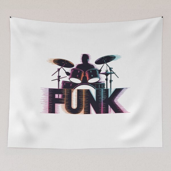 Item preview, Funk Drummer Rhythm Energy designed and sold by AbanoubStore.