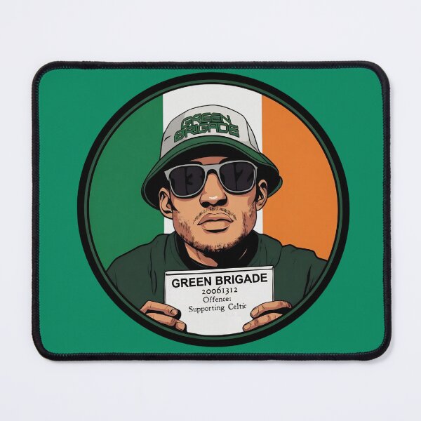 Item preview, Green Brigade Supporting The Bhoys forever! designed and sold by canvasriddle.