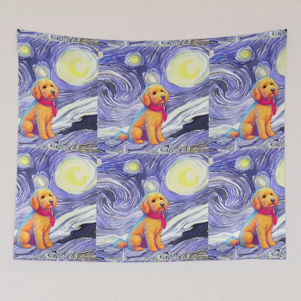 Item preview, Doodle Harper in moonlit painting designed and sold by Doodles Down South.