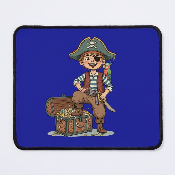 Item preview, One Eyed Happy Boy Pirate! designed and sold by TB-73.