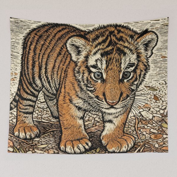 Item preview, Tiger cub designed and sold by sid1802.