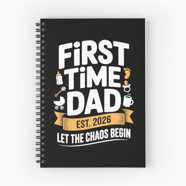Item preview, First Time Dad Est. 2026 Let the Chaos Begin Father's Day Gift for New Dad designed and sold by Say It With Ink.