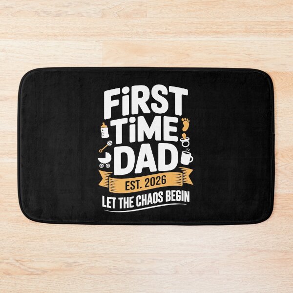 Item preview, First Time Dad Est. 2026 Let the Chaos Begin Father's Day Gift for New Dad designed and sold by Say It With Ink.
