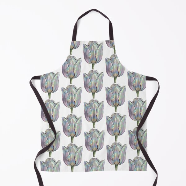 Item preview, Tulips Holographic Iridescent Floral Bouquet Art designed and sold by GymTanLaundry.