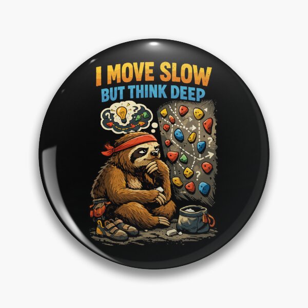 Item preview, Sloth bouldering – Comic climbing shirt designed and sold by Pineapple-Tree.