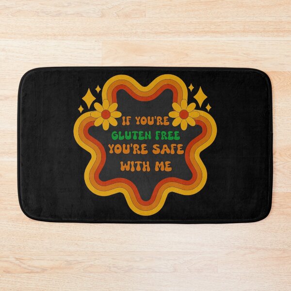 Item preview, If You’re Gluten Free You’re Safe With Me Retro Design designed and sold by Vileprint.