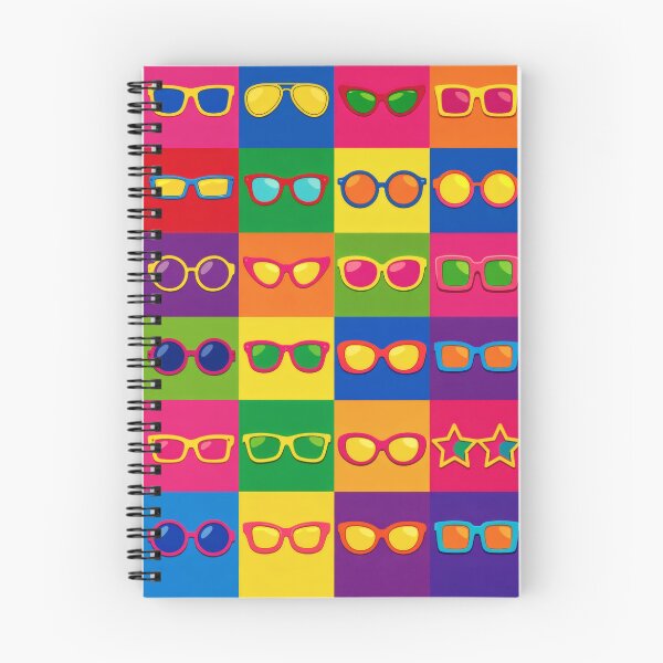 Item preview, Retro Pop Art Sunglasses Colorful Andy Warhol Pattern designed and sold by Ela Design Studio .