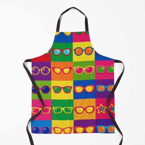 Item preview, Retro Pop Art Sunglasses Colorful Andy Warhol Pattern designed and sold by Ela Art Space .