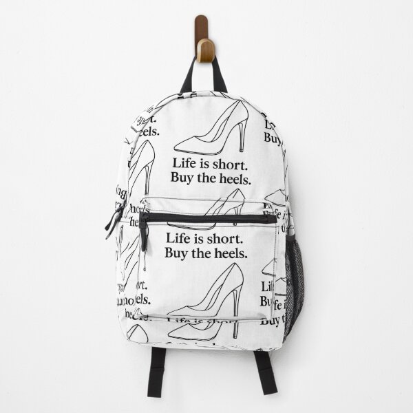 Item preview, Life is short. Buy the heels. Line art designed and sold by Pineapple-Tree.