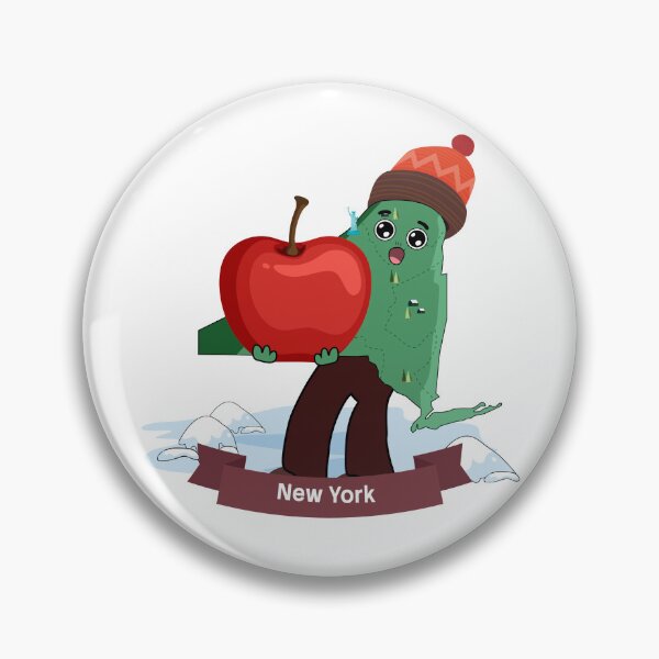 Artikelvorschau, Niedliche New Yorker Kartenfigur – Kawaii Big Apple entworfen und verkauft von Travel.Art.
