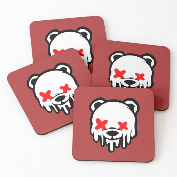Item preview, Melting Bear Head - Edgy Streetwear Pop Art designed and sold by WormJ.