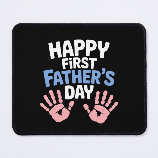 Item preview, Happy First Father's Day Gift for New Dad First Fathers Day designed and sold by Say It With Ink.
