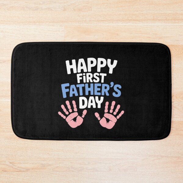 Item preview, Happy First Father's Day Gift for New Dad First Fathers Day designed and sold by Say It With Ink.