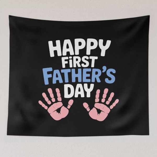 Item preview, Happy First Father's Day Gift for New Dad First Fathers Day designed and sold by Say It With Ink.