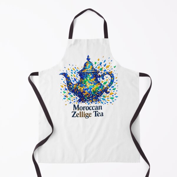 Item preview, Moroccan Zellige Tea Mosaic – International Tea Day designed and sold by LuveraxArt.
