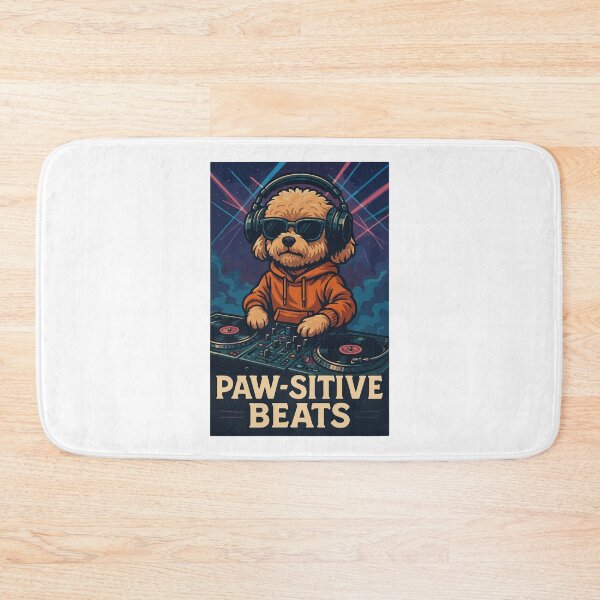 Item preview, DJ Maltipoo – Paw-sitive Beats in the nightclub designed and sold by Pineapple-Tree.