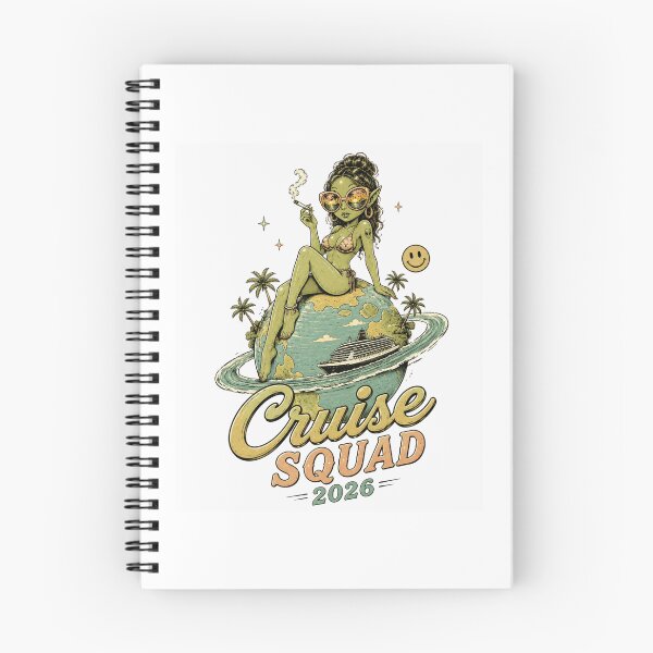 Item preview, Cruise Squad 2026 Retro Alien Planet Vacation designed and sold by Region.
