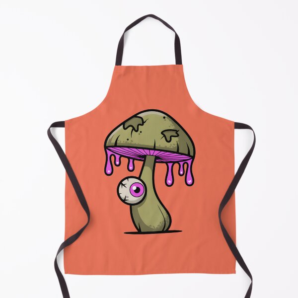 Item preview, Toxic Mushroom Spore – Minimalist Cartoon Monster Art designed and sold by Montodesign.