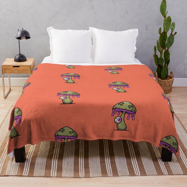 Item preview, Toxic Mushroom Spore – Minimalist Cartoon Monster Art designed and sold by Montodesign.