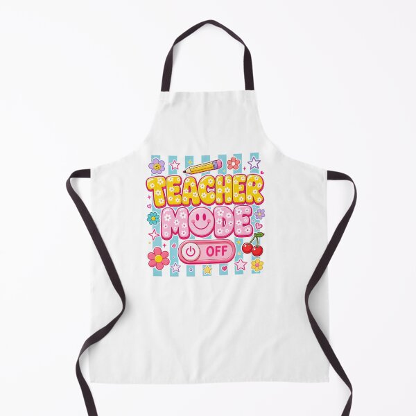 Item preview, Teacher Mode Off – Cute Teacher Summer Break Floral Pencil Design designed and sold by DoodloraStudio.