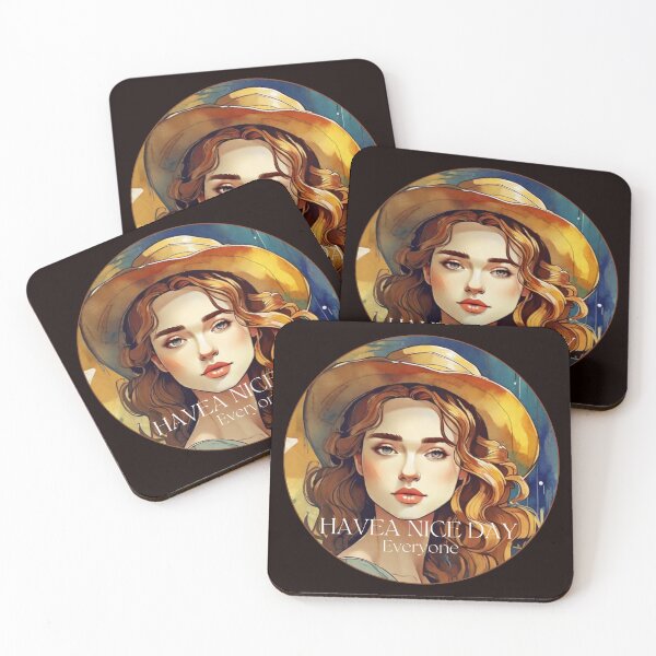 Item preview, Beautiful Retro Woman Portrait with Text designed and sold by Queen-Sheeba.