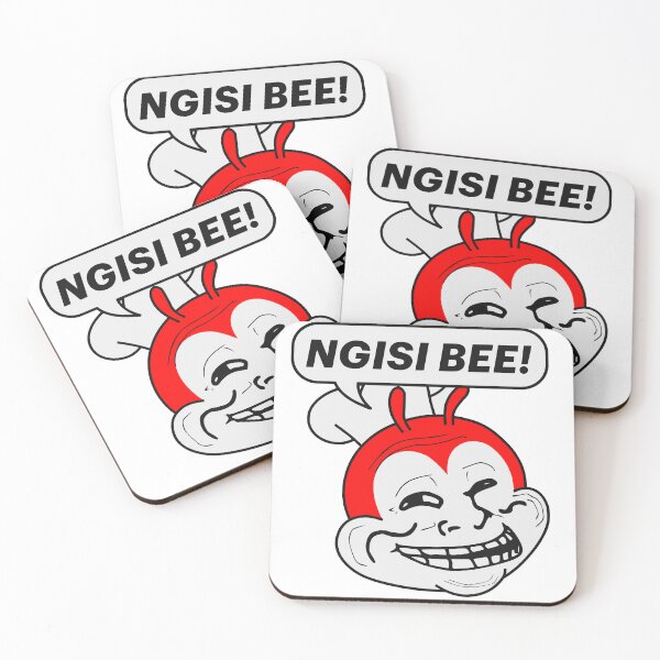 Item preview, ngisi bee - laughing jolibee designed and sold by PrincessLavinia.