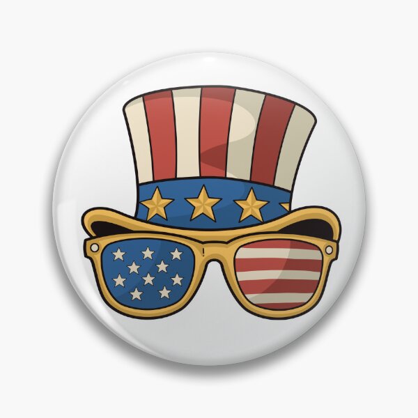Item preview, Patriotic Hat and Sunglasses 4th of July designed and sold by Anne97s.