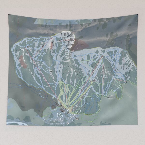 Item preview, Fernie Resort Trail Map designed and sold by Mapsynergy.