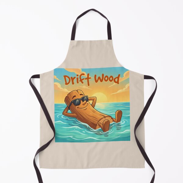 Item preview, Cool Driftwood Summer Vibes – Relaxing Beach Sunset Illustration 3 designed and sold by WordPlayStudio.