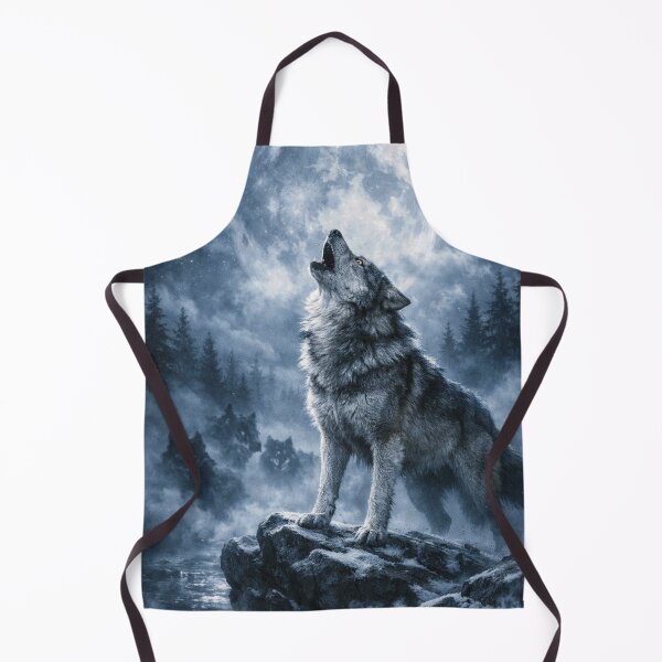 Item preview, Howling Wolf in the Moonlight designed and sold by PicParadiz.