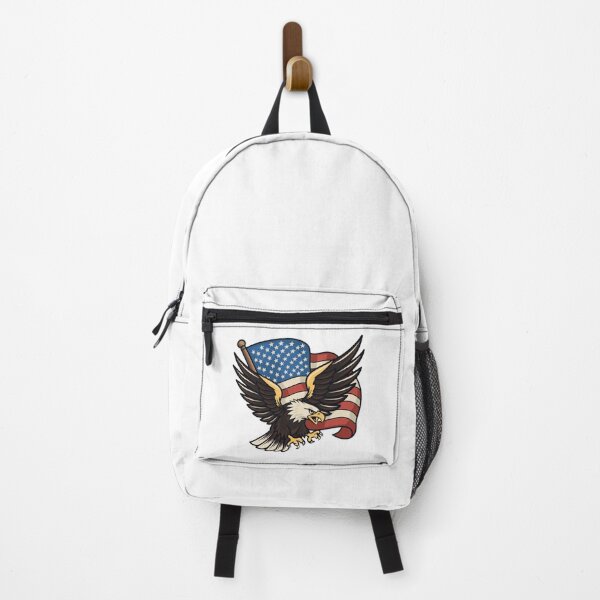 Item preview, Patriotic Eagle with American Flag designed and sold by Anne97s.
