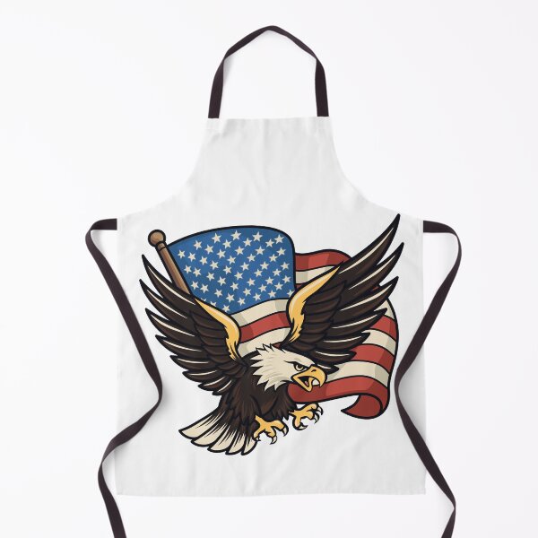 Item preview, Patriotic Eagle with American Flag designed and sold by Anne97s.