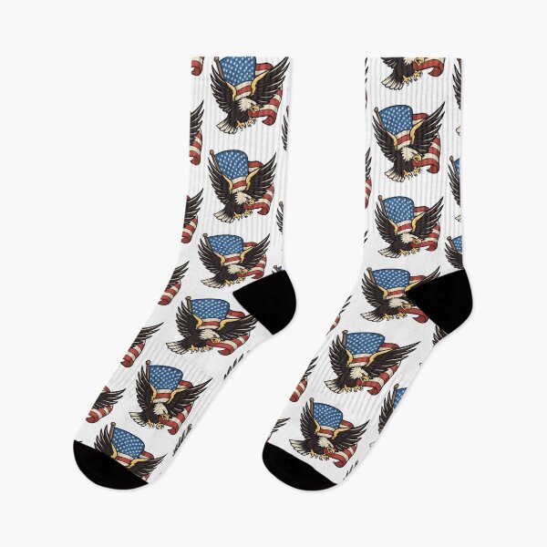 Item preview, Patriotic Eagle with American Flag designed and sold by Anne97s.