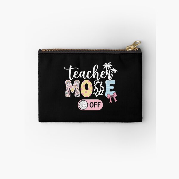 Item preview, Teacher Mode Off – Cute Teacher Summer Break Floral Pencil Design designed and sold by DoodloraStudio.