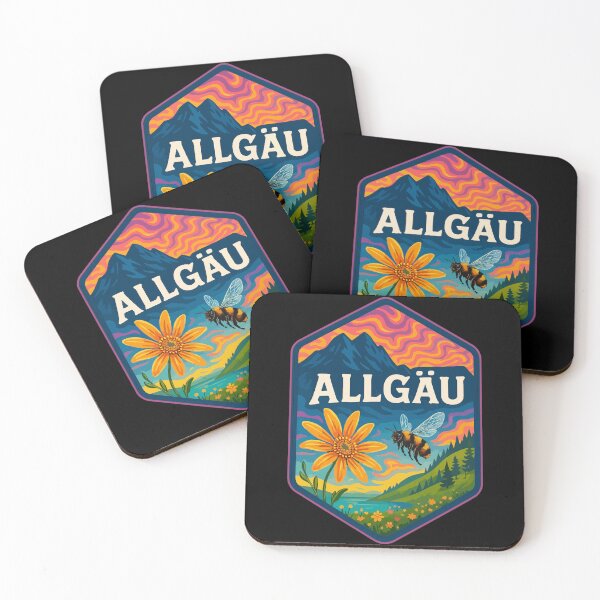Item preview, Allgau Bavaria Germany Trippy Art Travel designed and sold by TomFrontierArt.