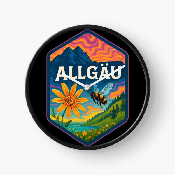 Item preview, Allgau Bavaria Germany Trippy Art Travel designed and sold by TomFrontierArt.