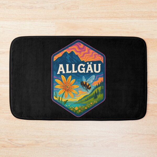 Item preview, Allgau Bavaria Germany Trippy Art Travel designed and sold by TomFrontierArt.