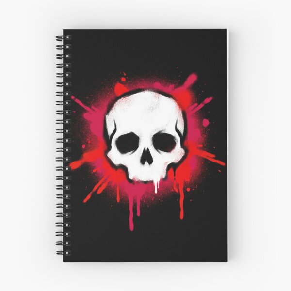 Item preview, Urban Graffiti Skull Street Art Red Splatter designed and sold by Skulls & Calaveras.