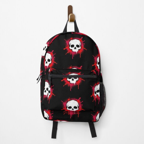 Item preview, Urban Graffiti Skull Street Art Red Splatter designed and sold by Skulls & Calaveras.