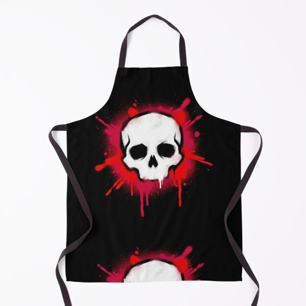 Item preview, Urban Graffiti Skull Street Art Red Splatter designed and sold by Skulls & Calaveras.