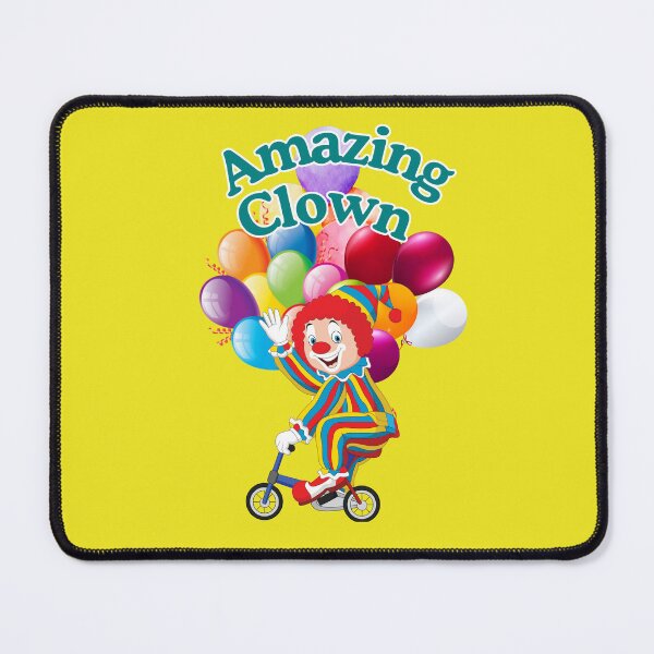 Item preview, Amazing Funny Circus Clown with bike & Balloons designed and sold by TB-73.