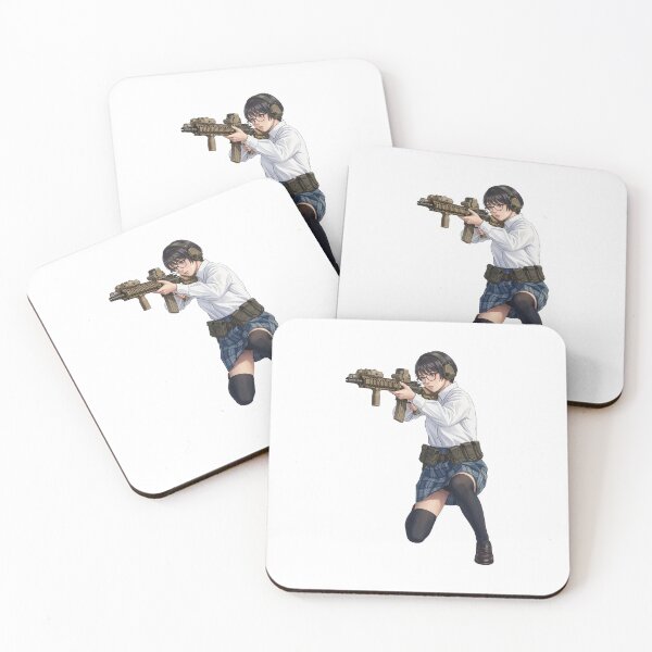 Item preview, Tactical School Girl - Anime Special Ops designed and sold by RAWLIFEGRAPHIC.