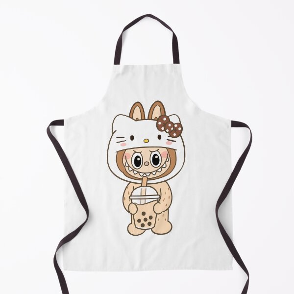Aperçu de l'œuvre Hello kitty Labubu Brown Stickers créée et vendue par rissershop.