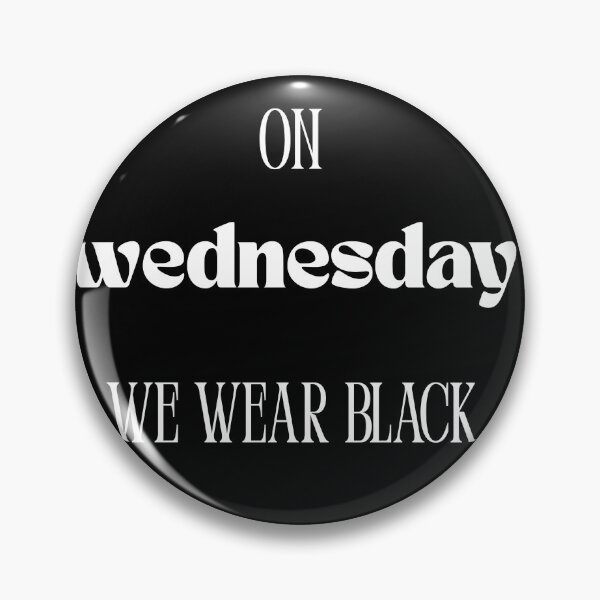 Item preview, On Wednesday We Wear Black designed and sold by Tablotique.