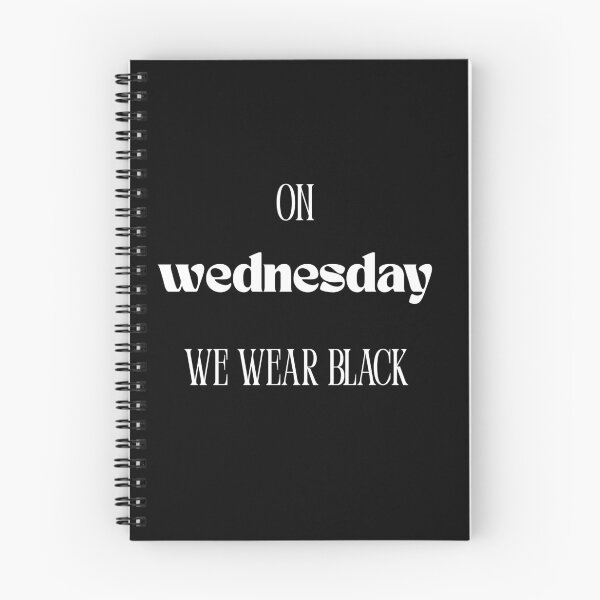 Item preview, On Wednesday We Wear Black designed and sold by Tablotique.