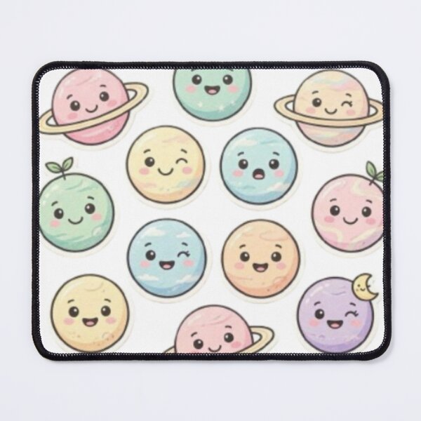 Item preview, Cute Planet Vibes Solar System Sticker designed and sold by ckartes100.