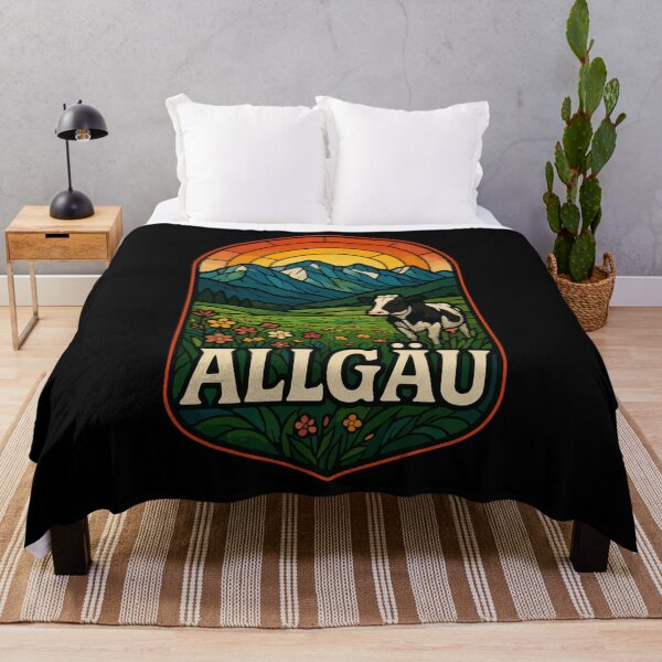 Item preview, Allgau Bavaria Germany Stained Glass Travel designed and sold by TomFrontierArt.